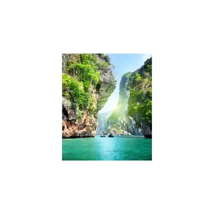 Fotomural Paisaje del Mar FNA012, 150cm. x 180cm., Vinilo Autoadhesivo Mate, Todo Color, Original, 33.33x0x33.33×0 cm.