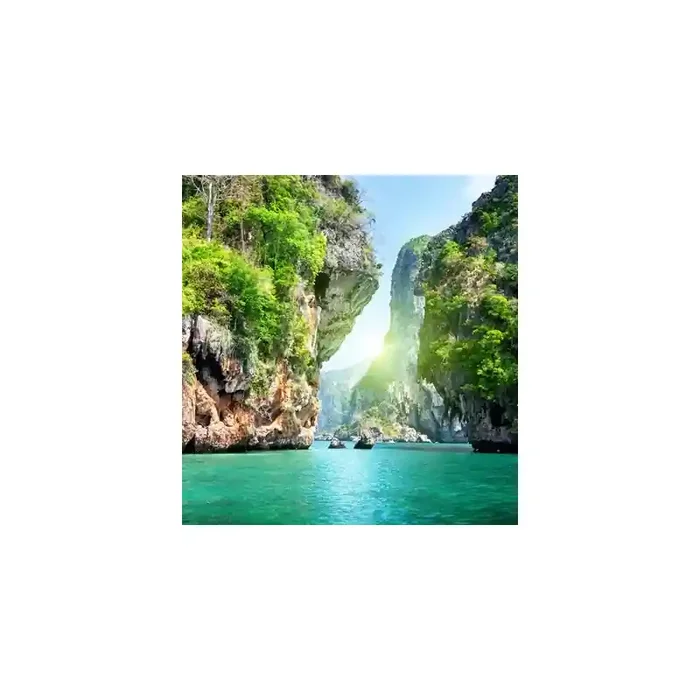Fotomural Paisaje del Mar FNA012, 240cm. x 250cm., Vinilo Autoadhesivo Mate, Todo Color, Original, 43.2x0x43.2×0 cm.