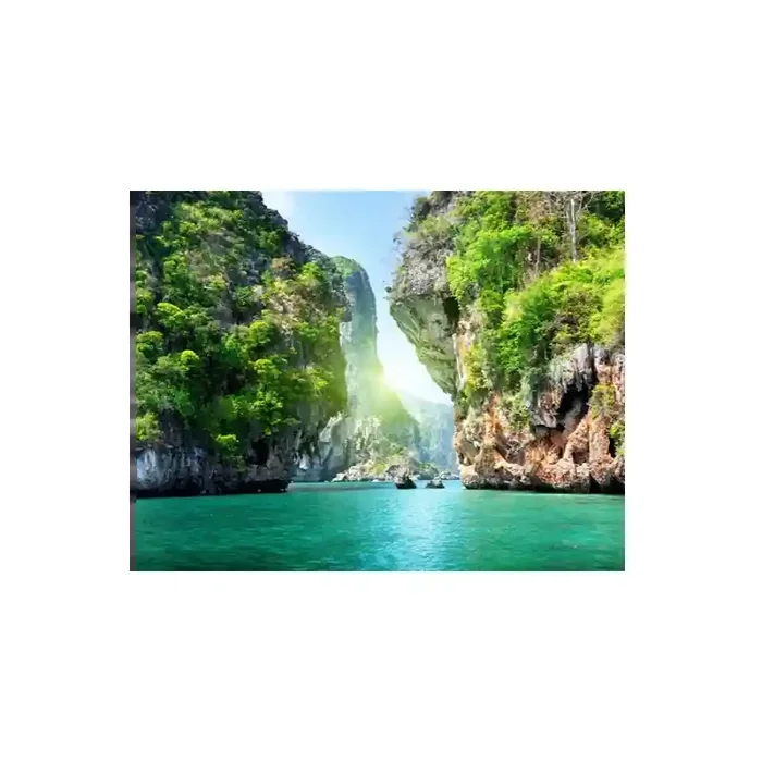 Fotomural Paisaje del Mar FNA012, 313cm. x 244cm., Vinilo Autoadhesivo Mate, Todo Color, Invertir, 0.66x0x44.67×0 cm.