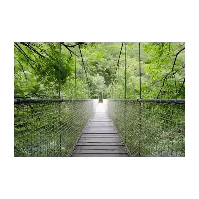 Fotomural paisaje puente FPR015, 195cm. x 129cm., Vinilo Autoadhesivo Mate, Todo Color, Original, 0x0x0x0 cm.