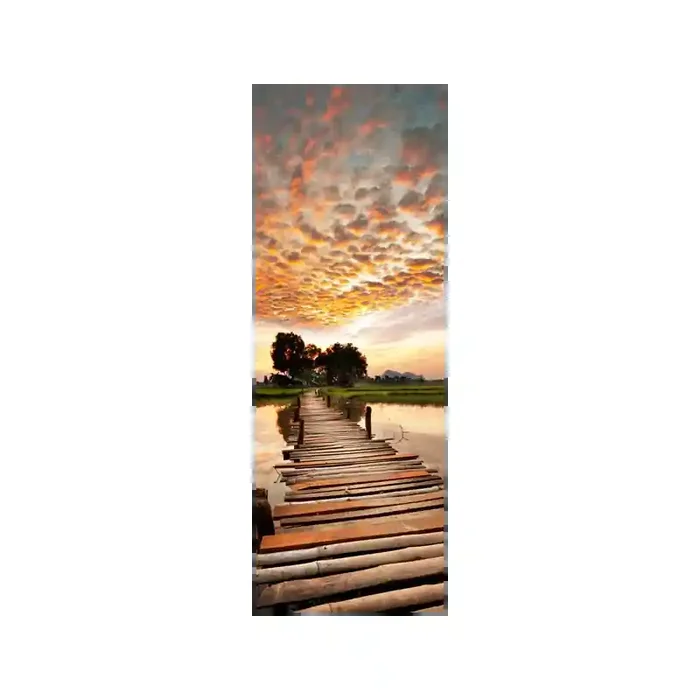 Fotomural Pasarela Lago FPR031, 100cm. x 280cm., Vinilo Autoadhesivo Mate, Todo Color, Original, 33.16x0x31.13×0 cm.