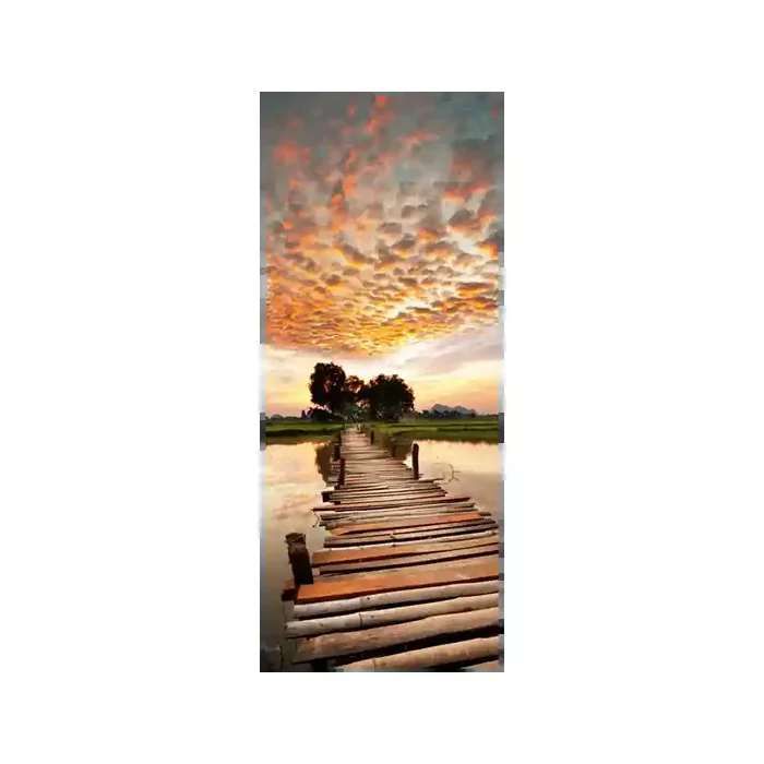 Fotomural Pasarela Lago FPR031, 110cm. x 270cm., Vinilo Autoadhesivo Mate, Todo Color, Original, 31.15x0x34.03×0 cm.