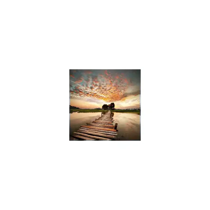 Fotomural Pasarela Lago FPR031, 175cm. x 250cm., Vinilo Autoadhesivo Mate, Todo Color, Invertir, 0x0x0x0 cm.