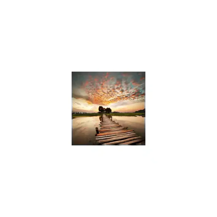 Fotomural Pasarela Lago FPR031, 300cm. x 300cm., Vinilo Autoadhesivo Mate, Todo Color, Original, 0x0x0x0 cm.