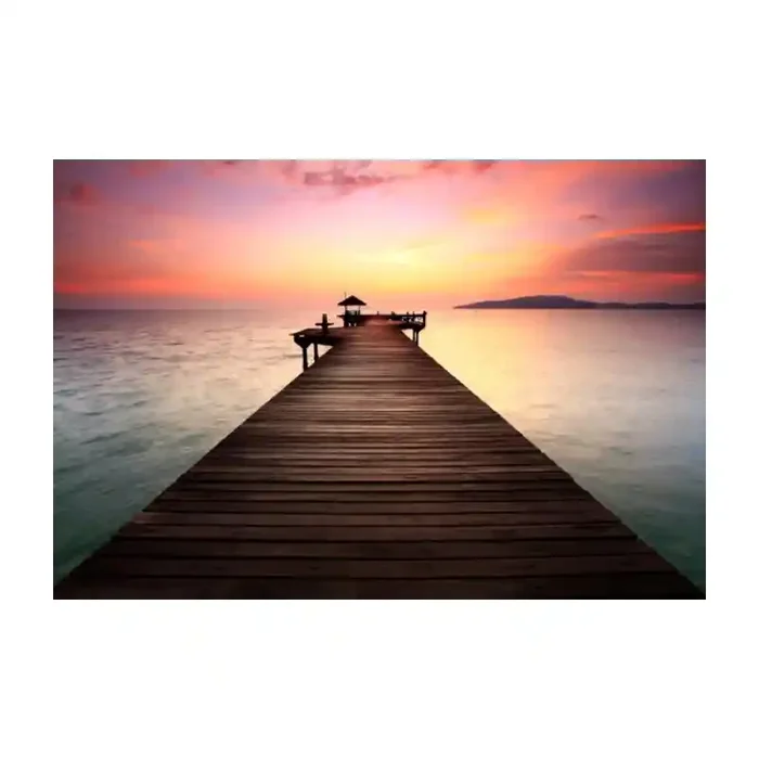 Fotomural Pasarela Mar FPR039, 110cm. x 73.3cm., Vinilo Autoadhesivo Mate, Todo Color, Original, 0x0x0x0 cm.
