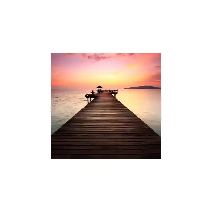 Fotomural Pasarela Mar FPR039, 222cm. x 214cm., Vinilo Autoadhesivo Mate, Todo Color, Original, 34.23x0x34.23×0 cm.