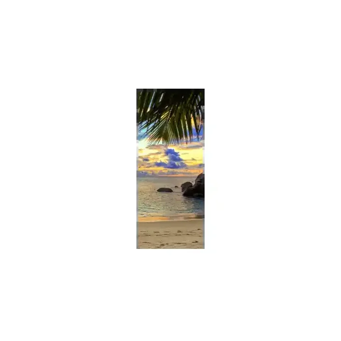Fotomural Playa FPL005, 110cm. x 270cm., Vinilo Autoadhesivo Mate, Todo Color, Original, 78x0x4.44×0 cm.