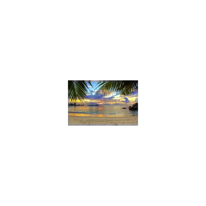 Fotomural Playa FPL005, 195cm. x 119.9cm., Vinilo Autoadhesivo Mate, Todo Color, Original, 0x0x0x0 cm.