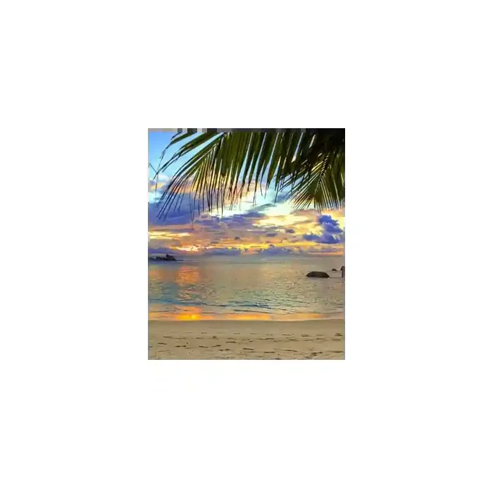 Fotomural Playa FPL005, 200cm. x 235cm., Vinilo Autoadhesivo Mate, Todo Color, Original, 71.5x0x23.82×0 cm.