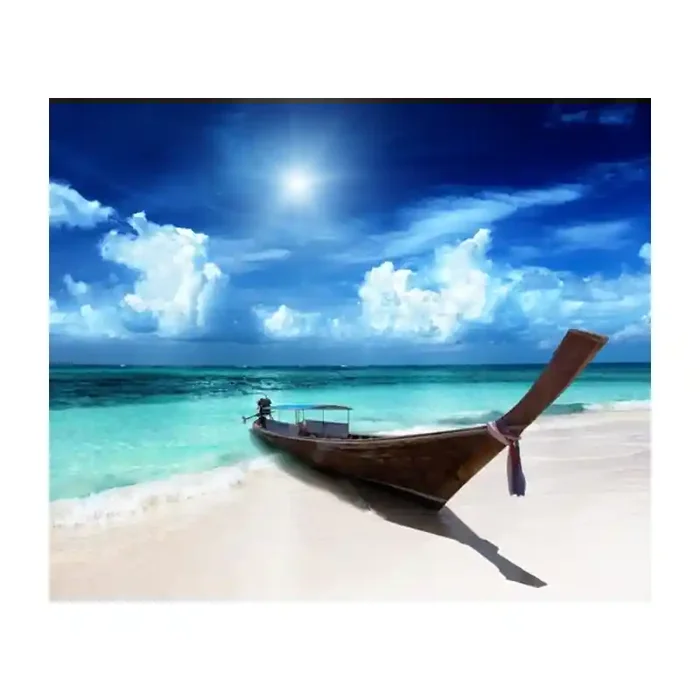 Fotomural Playa FPL015, 100cm. x 82cm., Vinilo Autoadhesivo Mate, Todo Color, Original, 0x0x0x0 cm.
