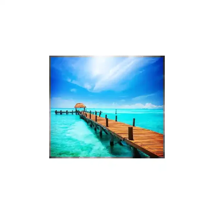Fotomural Praia FPL003, 170cm. x 150.4cm., Vinilo Autoadhesivo Mate, Todo Color, Invertir, 0x0x0x0 cm.