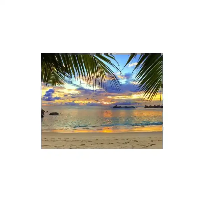 Fotomural Praia FPL005, 300cm. x 235cm., Vinilo Autoadhesivo Mate, Todo Color, Invertir, 32.23x0x32.23×0 cm.