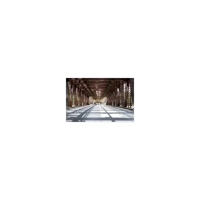 Fotomural Puente Industrial FPR021, 340cm. x 226.7cm., Vinilo Autoadhesivo Mate, Todo Color, Original, 0x0x0x0 cm.