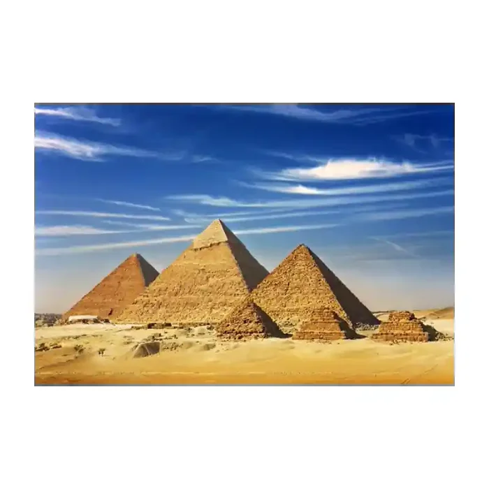 Fotomural Pyramids of Egypt FLF017, 152cm. x 69cm., Vinilo Autoadhesivo Mate, Todo Color, Invertir, 0x0x0x0 cm.