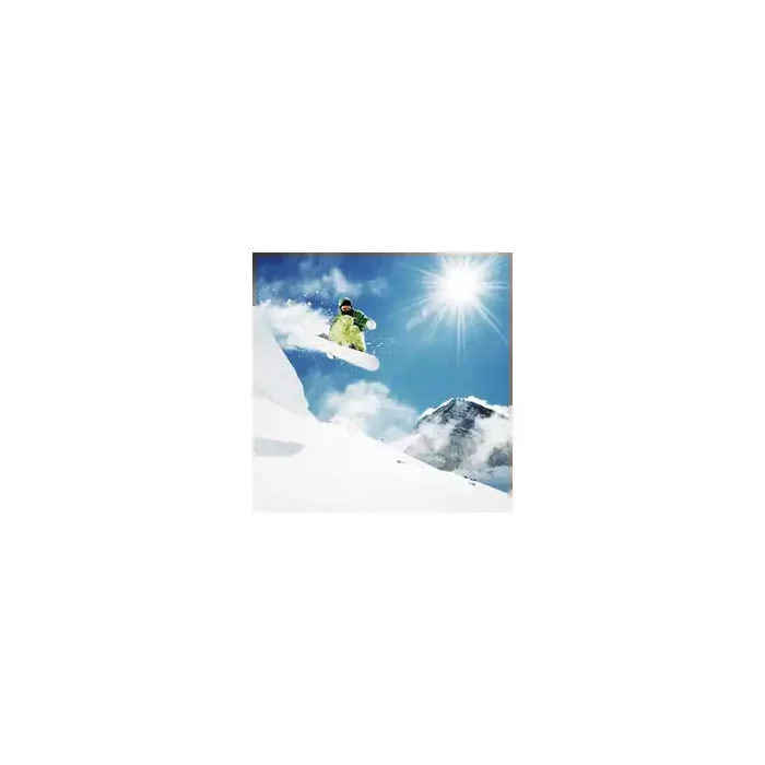 Fotomural Snowboard FDE005, 185cm. x 185cm., Vinilo Autoadhesivo Mate, Todo Color, Original, 0x0x0x0 cm.