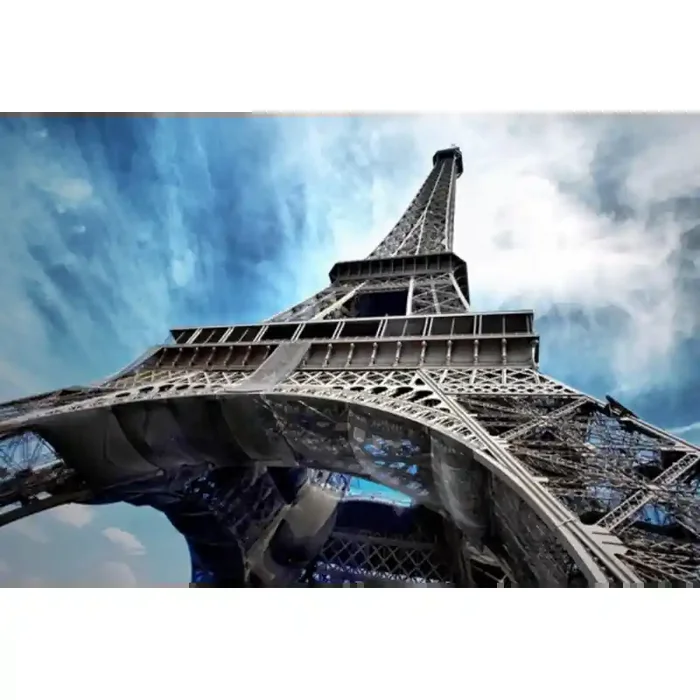 Fotomural The Eiffel Tower FLF014, 140cm. x 93.1cm., Vinilo Autoadhesivo Mate, Todo Color, Invertir, 0x0x0x0 cm.