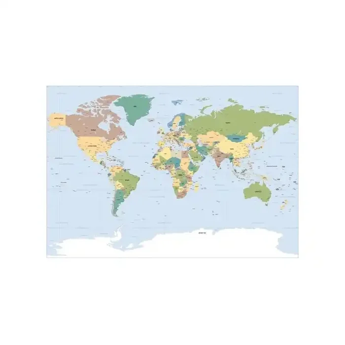 Fotomural WORLDMAP