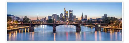 Frankfurt am Main Skyline Panorama de Jan Christopher Becke