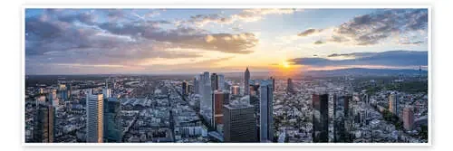 Frankfurt Skyline Panorama de Jan Christopher Becke