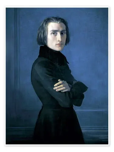 Franz Liszt de Henri Lehmann Everett Collection