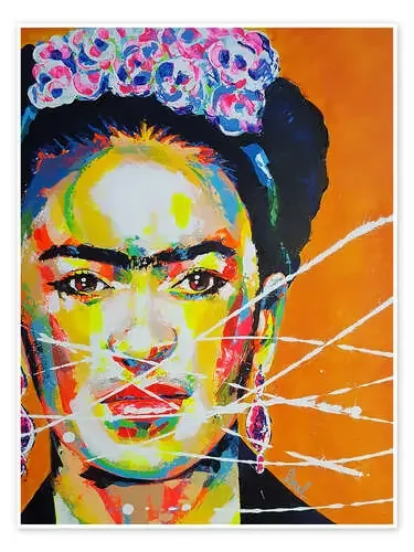 Frida Kahlo Pop Art de Marie-Armelle Borel