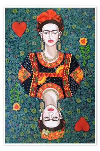 Frida Kahlo, reina de corazones de Madalena Lobao-Tello