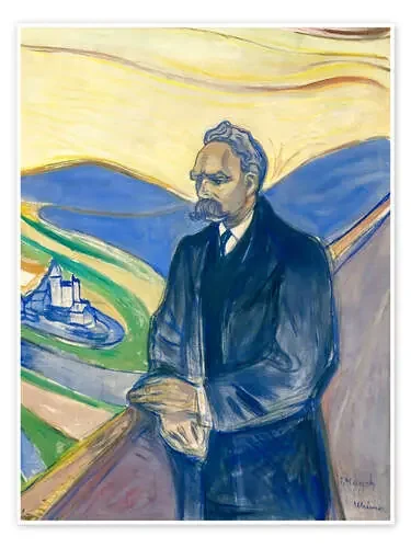 Friedrich Nietzsche, 1906 de Edvard Munch Master Collection