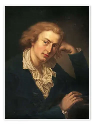 Friedrich Schiller de Anton Graff Master Collection