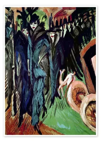 Friedrichstrasse, Berlín de Ernst Ludwig Kirchner Bridgeman Images