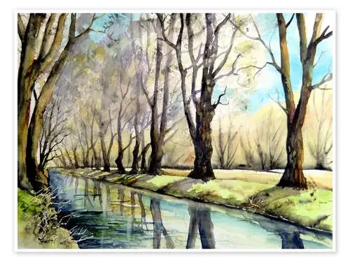 Frühling im Spreewald de Burkhard Posanski