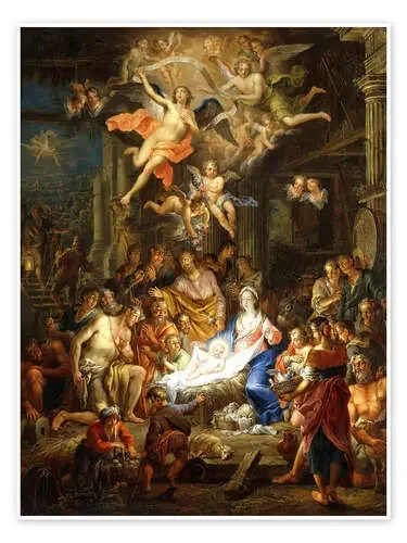 Geburt Christi. 1741 de Franz Christoph Janneck ARTOTHEK