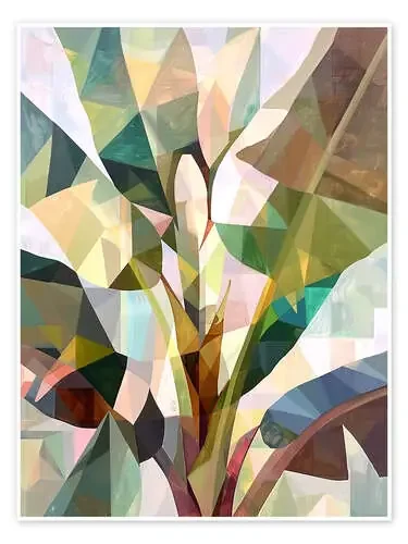 Geometric banana tree de Maria Tuzhilkina