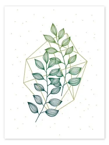 Geomtría y naturaleza III de Barlena