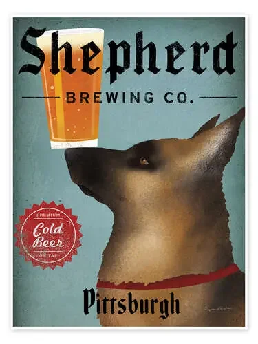 German Shepherd Brewing de Ryan Fowler Wild Apple Graphics