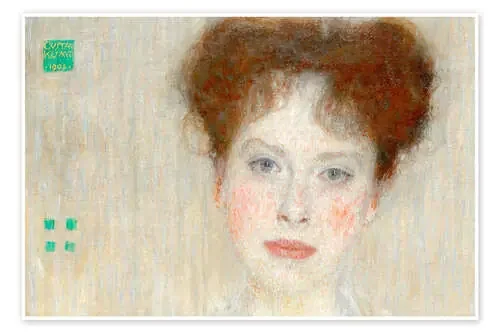 Gertrud Loew (Detail) de Gustav Klimt Master Collection