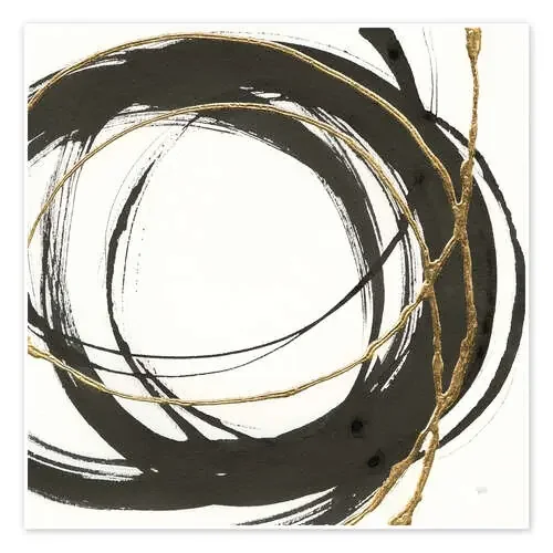 Gilded Enso II de Chris Paschke Wild Apple Graphics