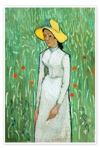 Girl in White de Vincent van Gogh Master Collection