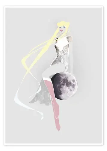 Girl on the moon de Wadim Petunin