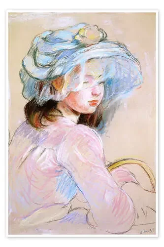 Girl with a Basket de Berthe Morisot Bridgeman Images
