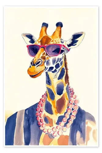 Glamorous Giraffe de Andrea Haase