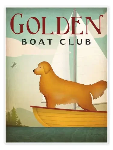 Golden Boat Club de Ryan Fowler Wild Apple Graphics