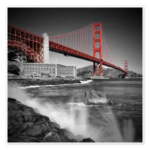 Golden Gate Bridge Fort Point de Melanie Viola