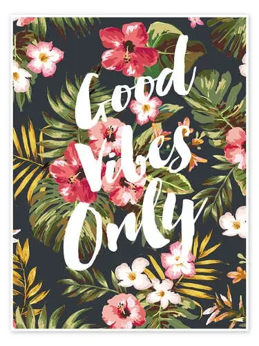 good vibes only de Mod Pop Deco