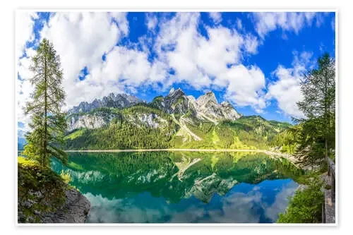 Gosausee with dachstein view de Dieter Meyrl