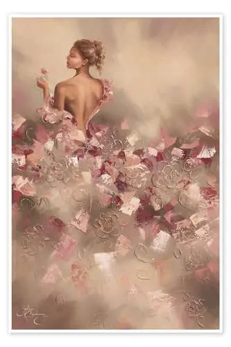 Grace, Vestido de flores de Isabella Karolewicz