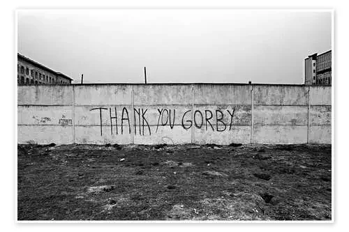 graffiti on the Berlin Wall Bridgeman Images
