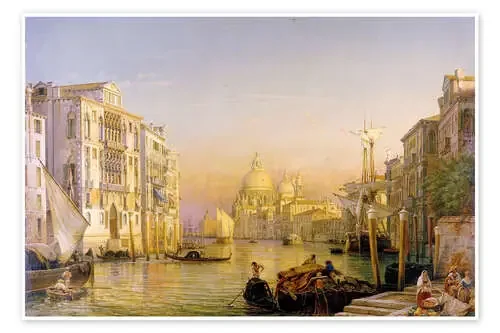Gran Canal de Venecia de Friedrich Nerly ARTOTHEK
