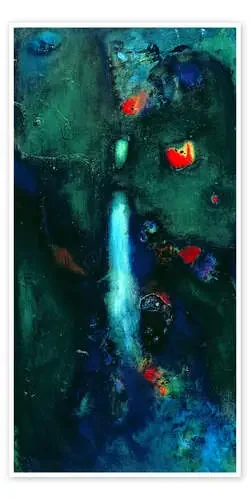 Green Waterfall de Jane Deakin Bridgeman Images