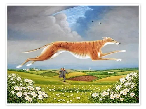Greyhound de Frances Broomfield Bridgeman Images