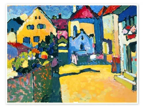 Grüngasse in Murnau de Wassily Kandinsky ARTOTHEK
